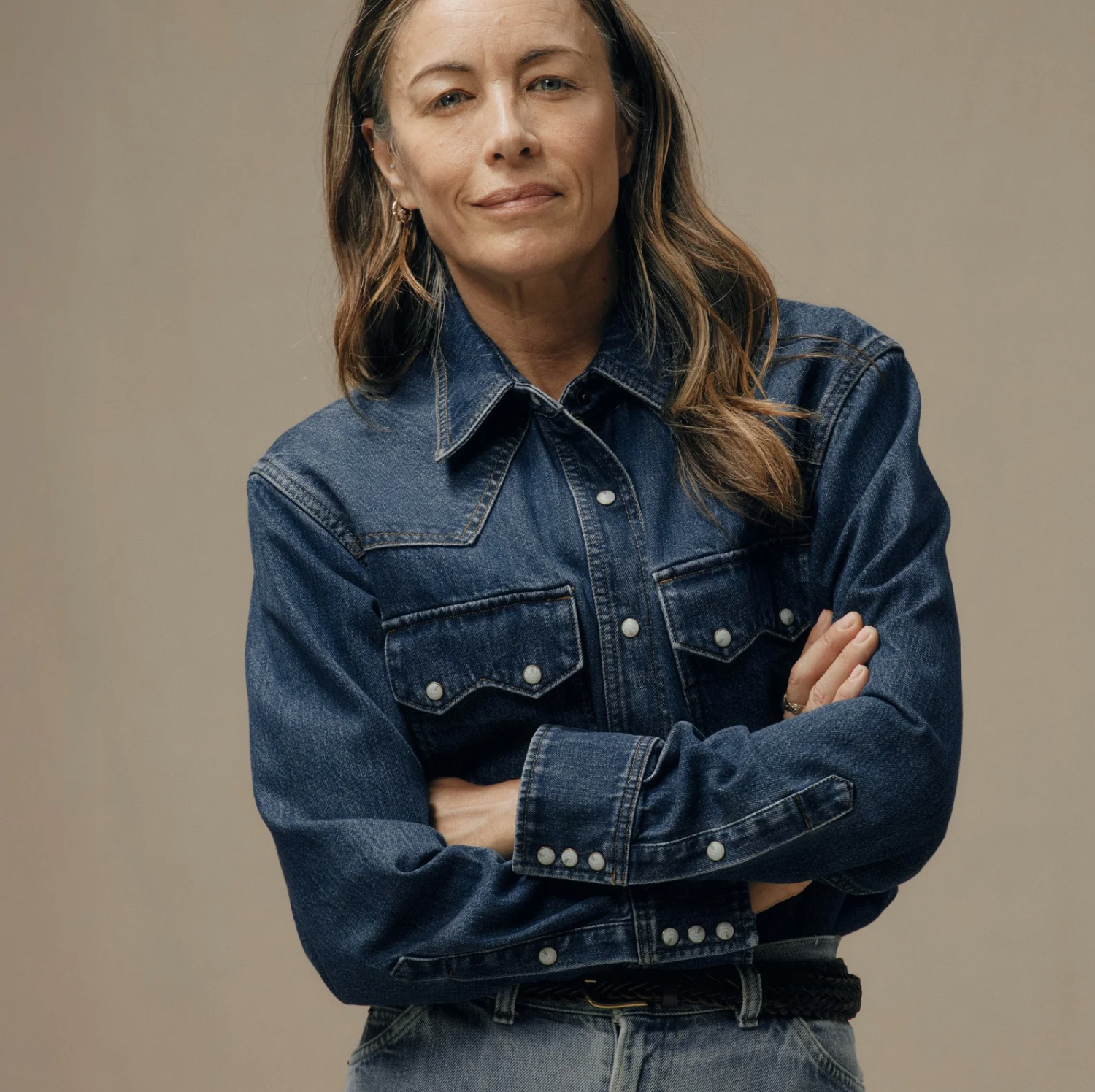 Filson Womens Denim Western Shirt