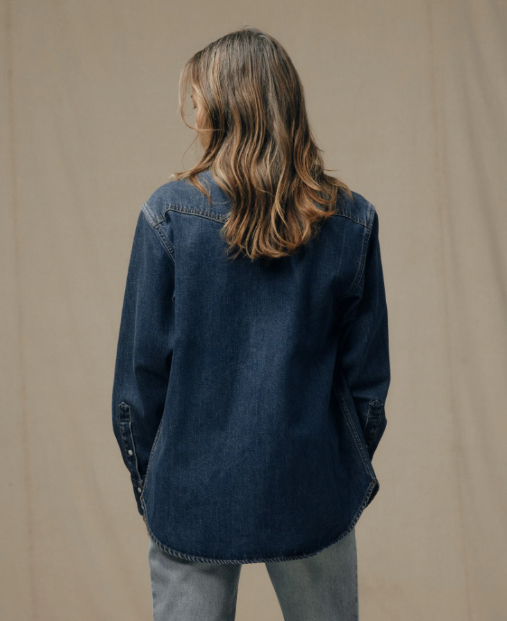 Filson Womens Denim Western Shirt