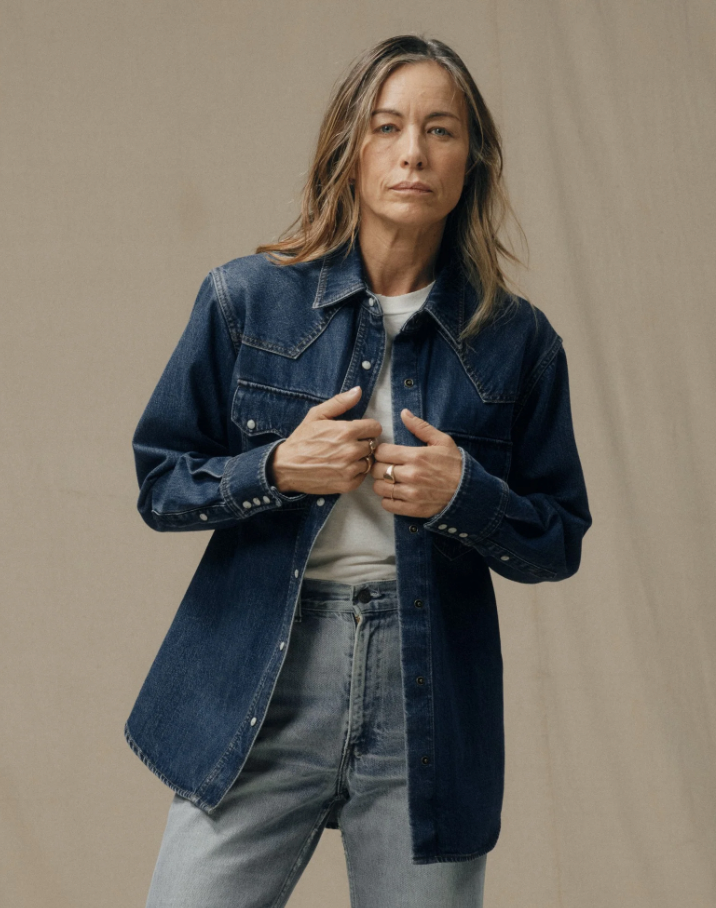 Filson Womens Denim Western Shirt
