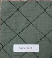 Cut Loose Womens Quilted Vest - Succulent