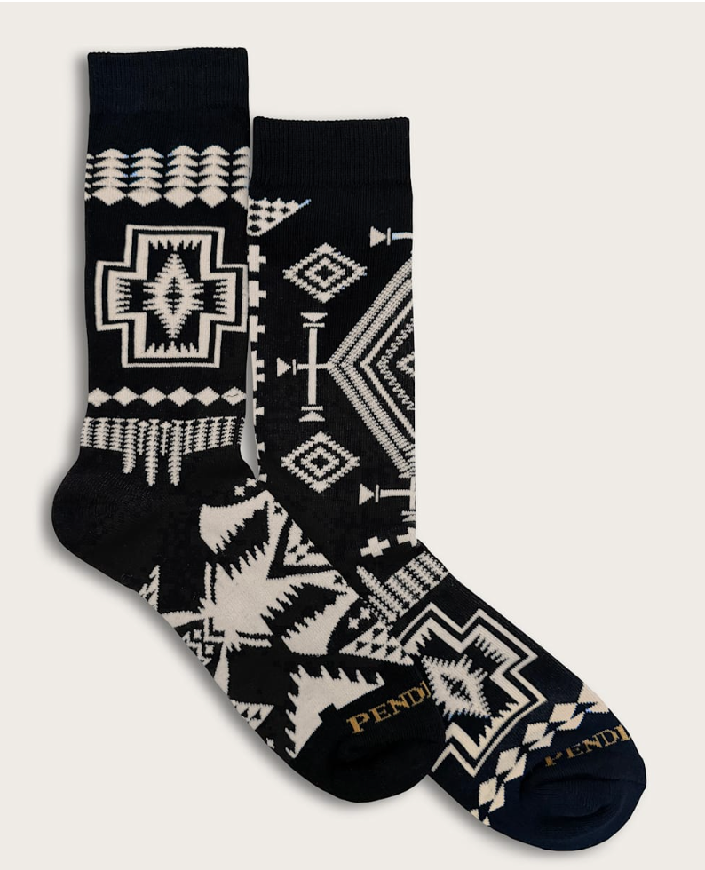 Pendleton Mens Trio Pattern Crew Socks - Bob's Outdoor