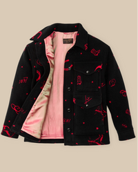 Filson Womens Jacquard Wool Cruiser Jacket