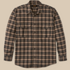 Filson Mens Alaskan Guide Shirt - Light Brown / Peat / Multi Plaid