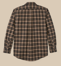 Filson Mens Alaskan Guide Shirt - Light Brown / Peat / Multi Plaid