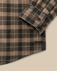 Filson Mens Alaskan Guide Shirt - Light Brown / Peat / Multi Plaid