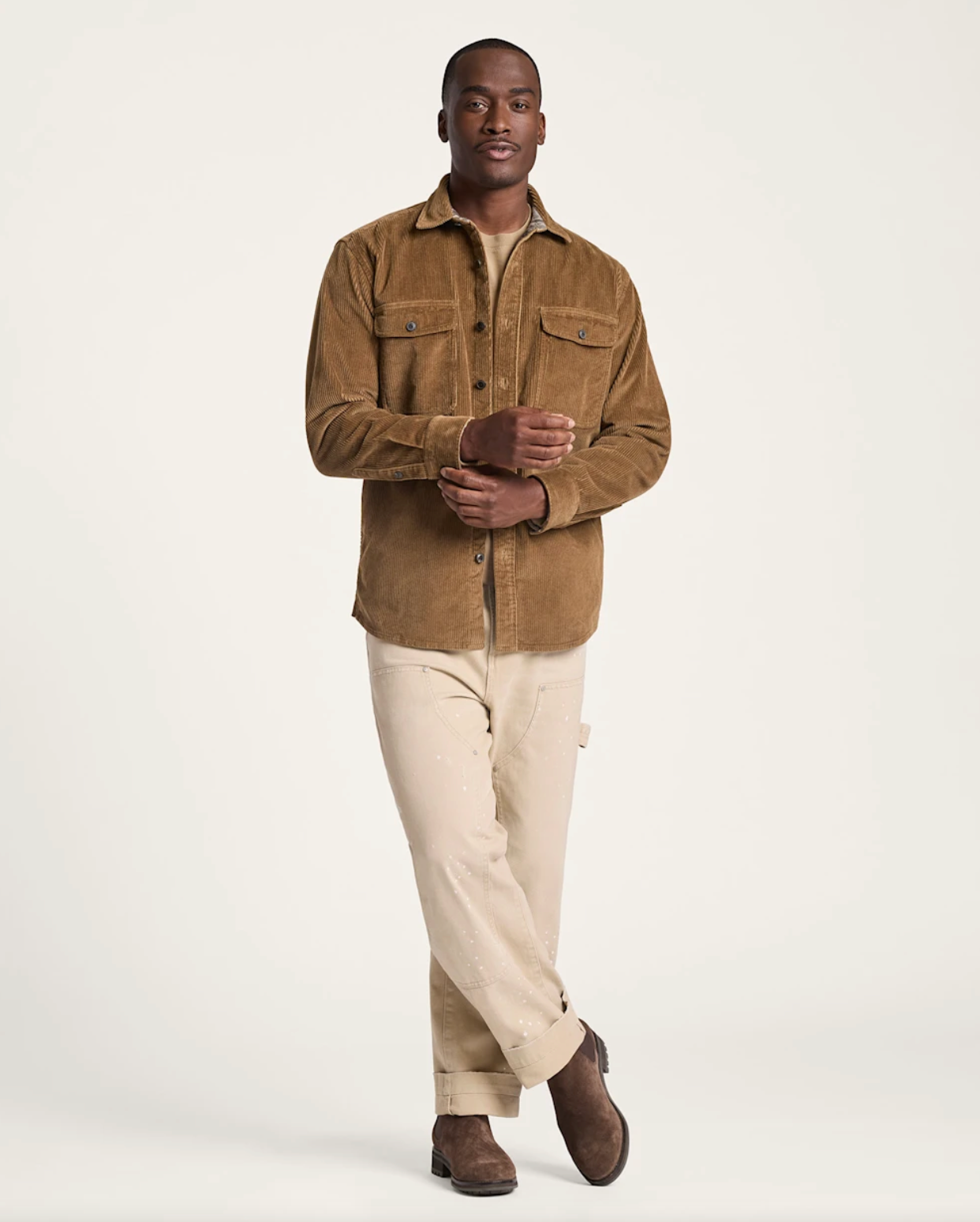 Pendleton Mens Belmont Corduroy Shirt Jacket