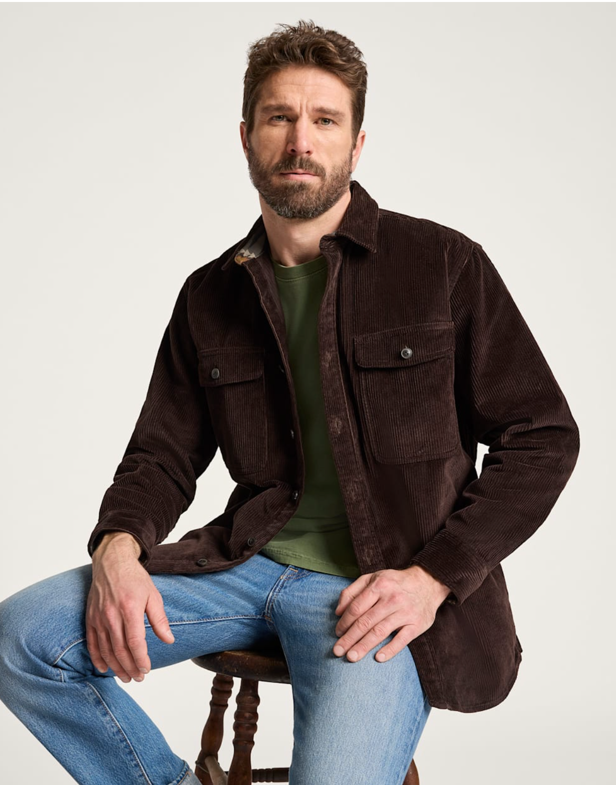 Pendleton Mens Belmont Corduroy Shirt Jacket