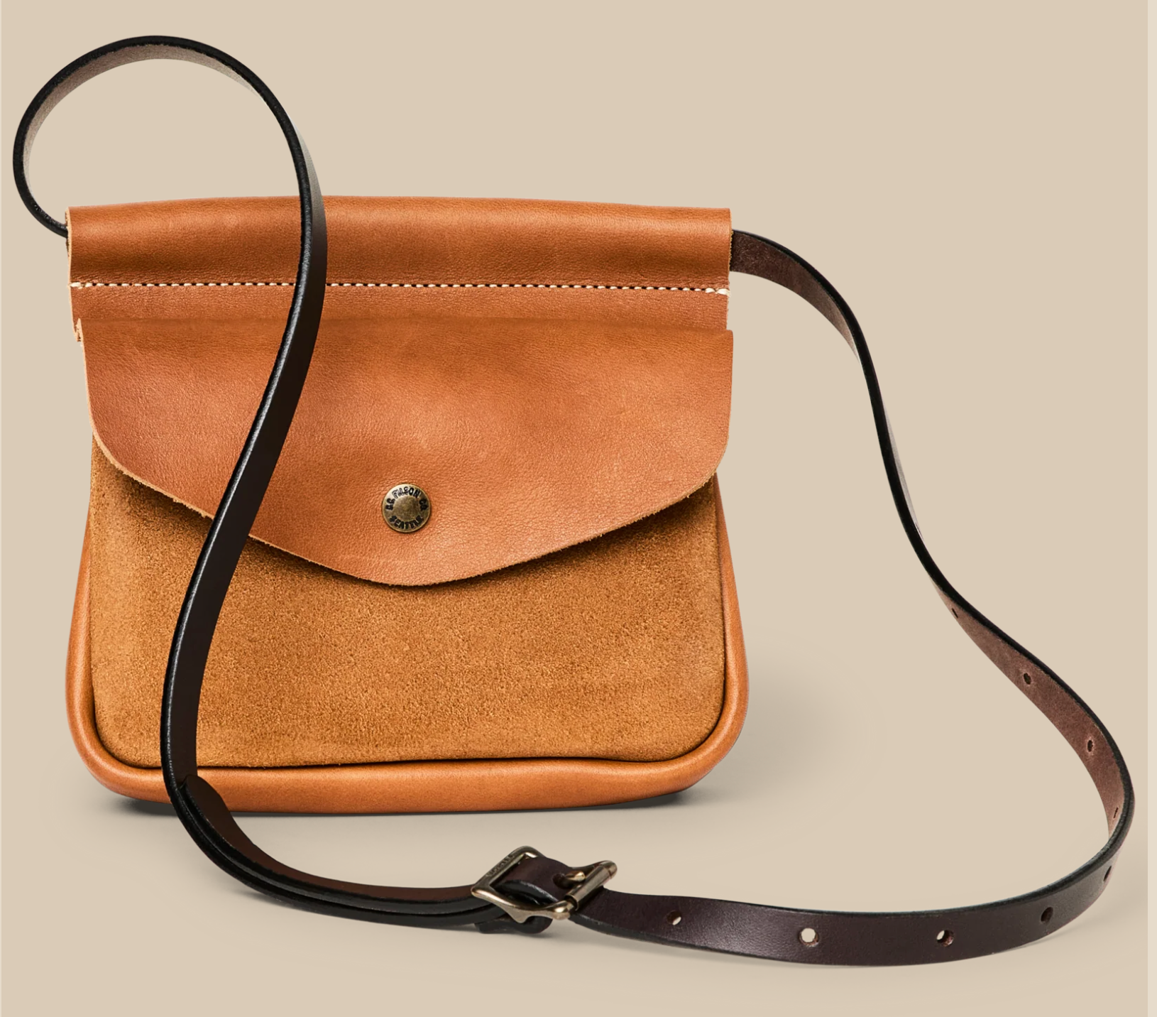 Filson Suede Convertible Field Bag