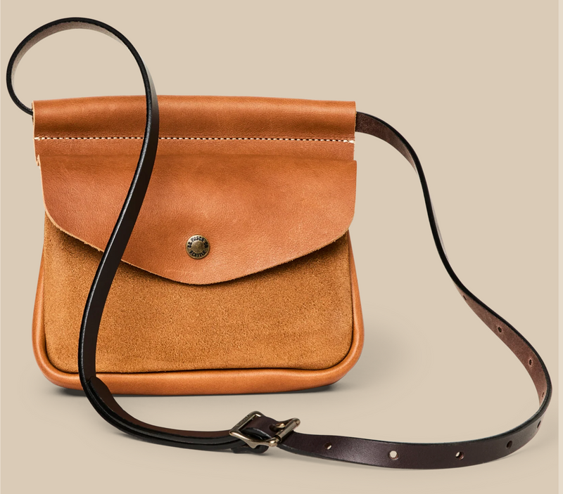 Filson Suede Convertible Field Bag