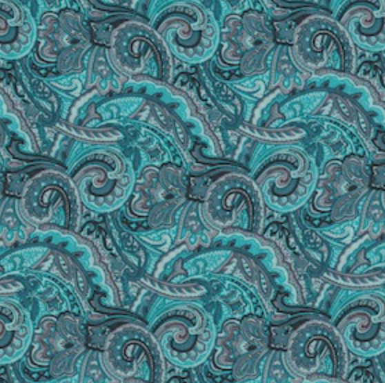 Austin Accent Western Swirl Silk Scarf