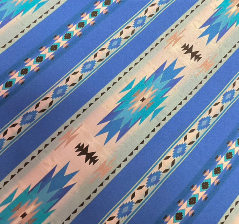 Austin Accent Western Southwest Silk Scarf