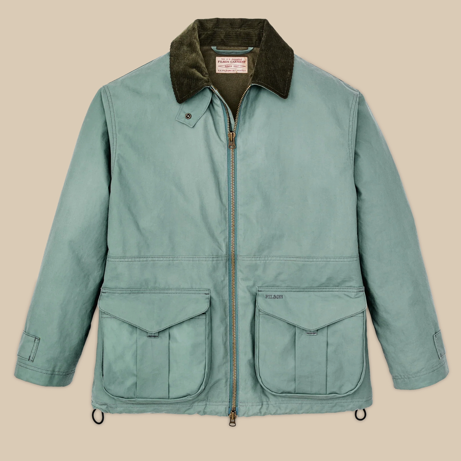 Filson Womens Cover Cloth Raincoat - Bob's Outdoor