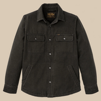 Filson Mens Fleece Lined Jac-Shirt - Peat
