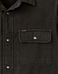 Filson Mens Fleece Lined Jac-Shirt - Peat