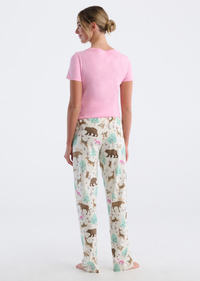 Hatley Womens Forest Creatures Women's Jersey Pajama Pant - Bob's Outdoor
