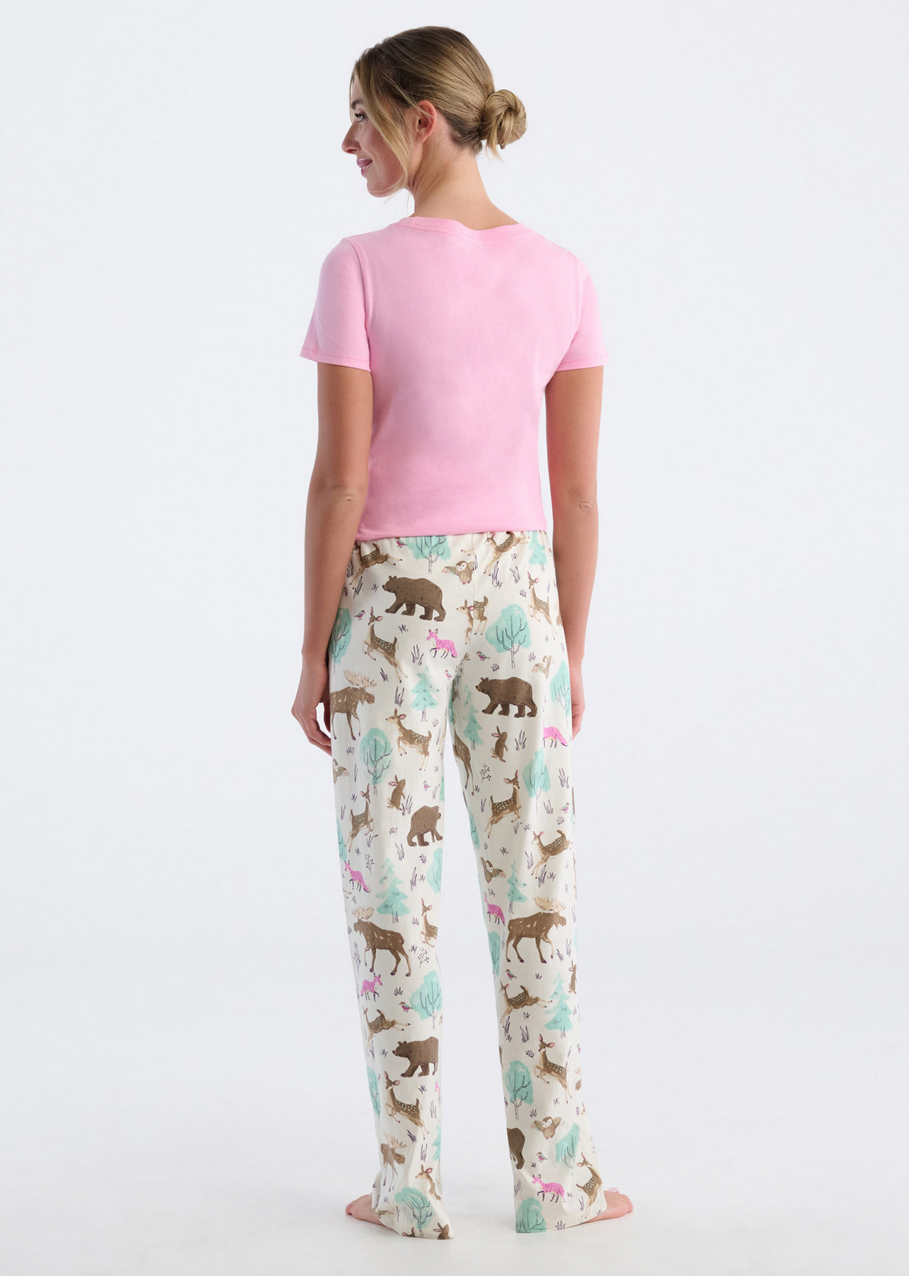 Hatley Womens Forest Creatures Women's Jersey Pajama Pant - Bob's Outdoor