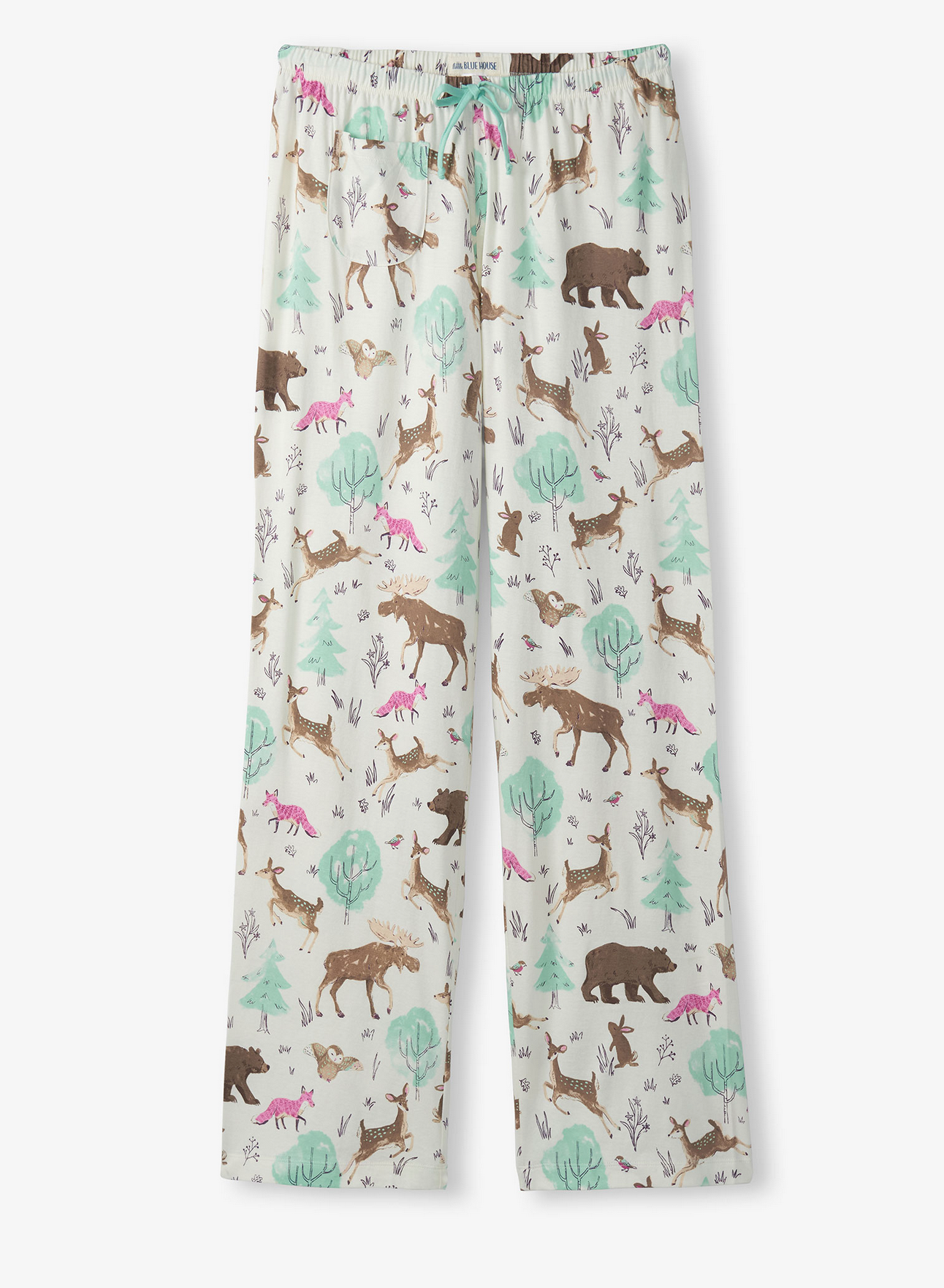 Hatley Womens Forest Creatures Women's Jersey Pajama Pant - Bob's Outdoor