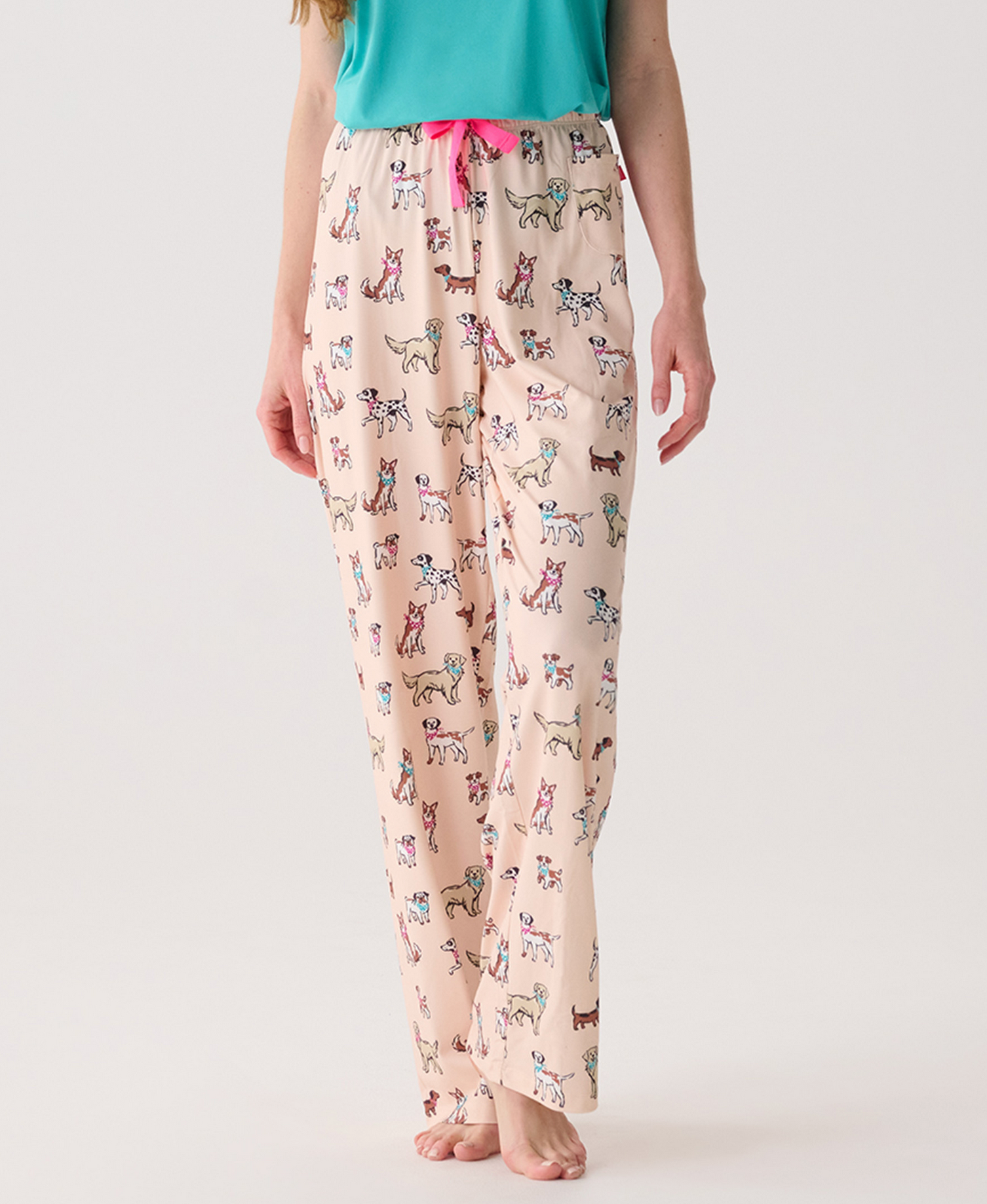 Hatley Womens Cute Pups PJ Pants