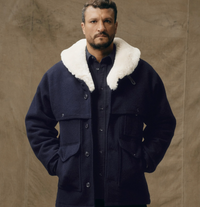 Filson Mens Lined Mackinaw Wool Packer Coat