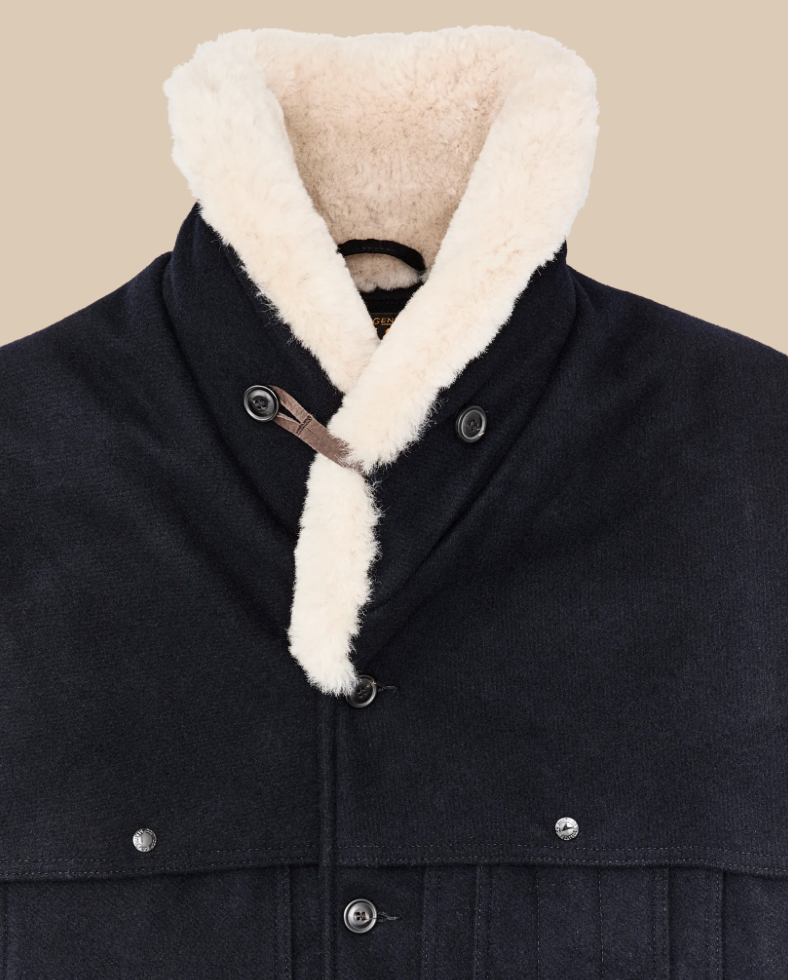 Filson Mens Lined Mackinaw Wool Packer Coat