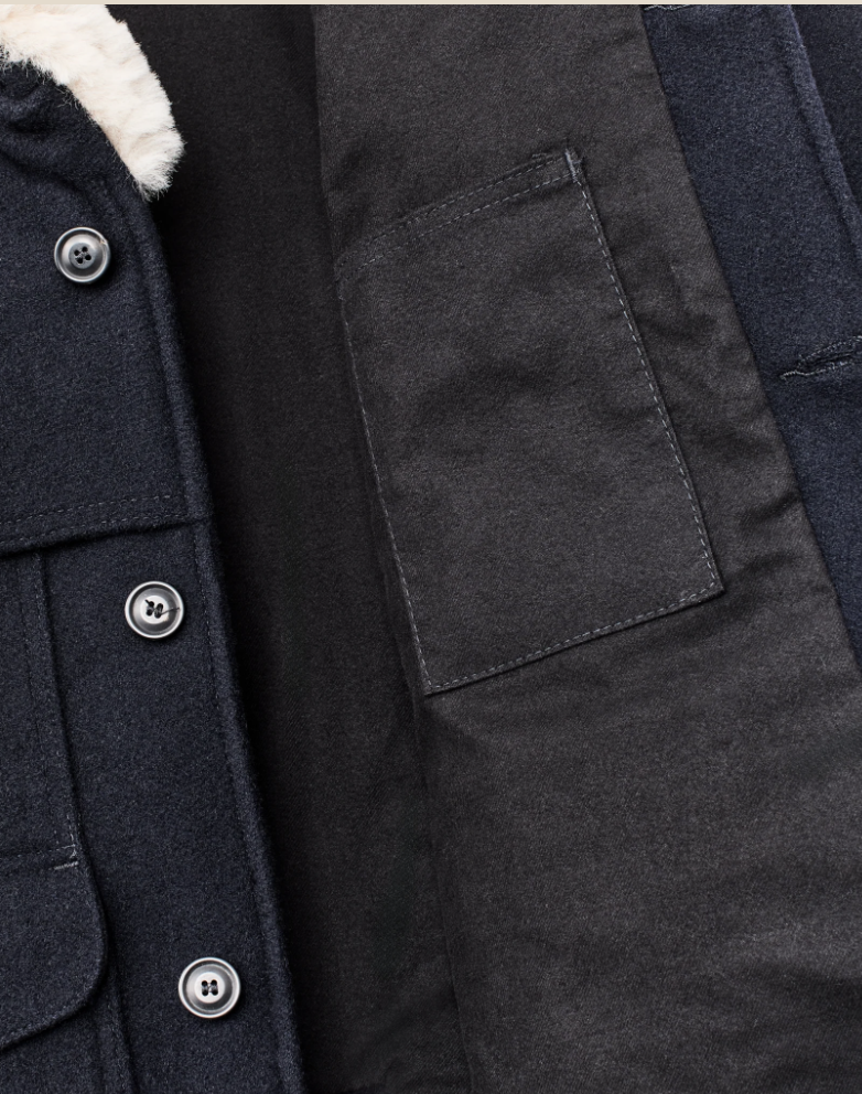 Filson Mens Lined Mackinaw Wool Packer Coat - Bob's Outdoor