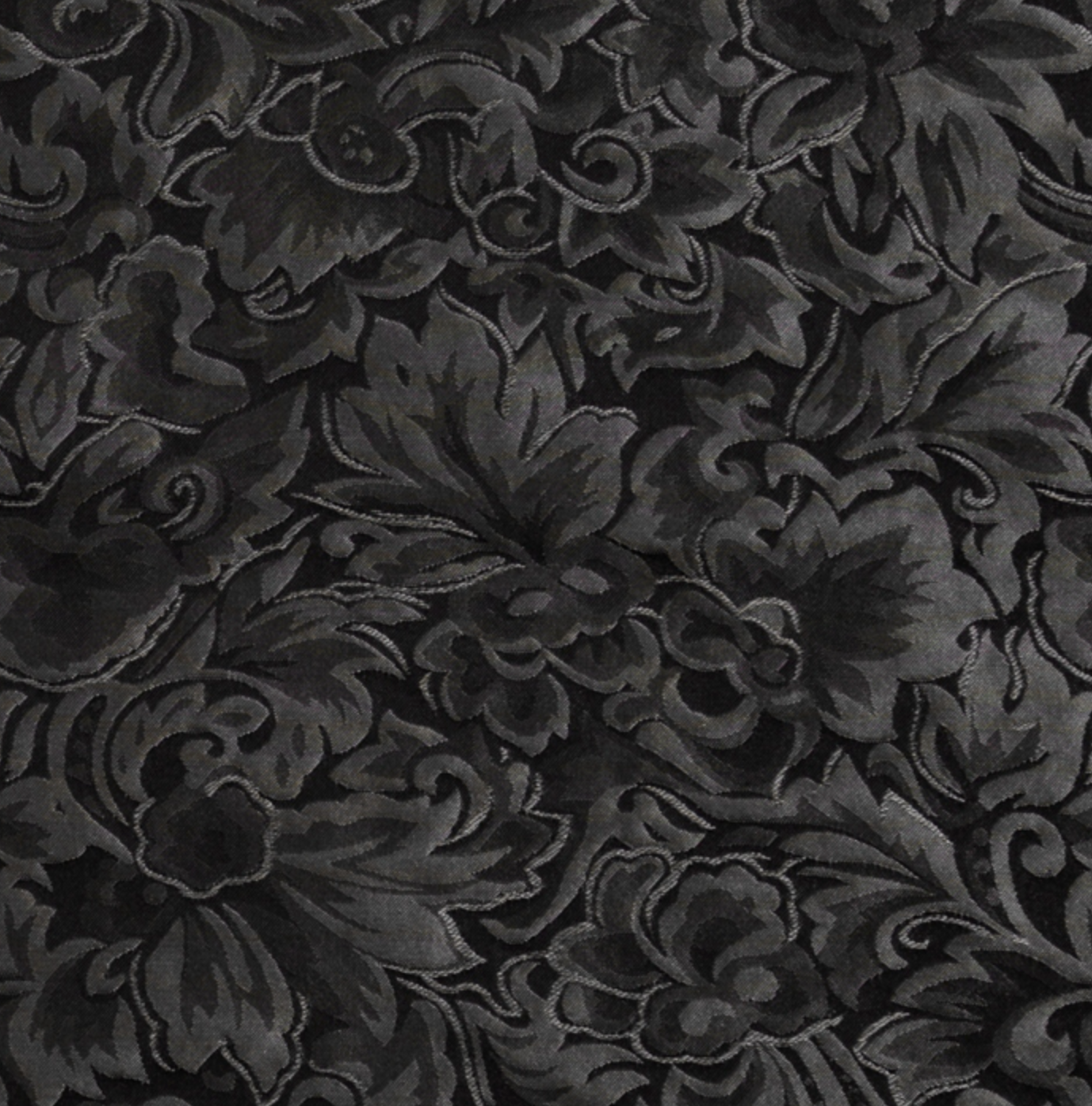 Wyoming Traders Baroque Ash Jacquard Silk Scarf XL