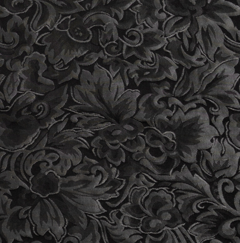 Wyoming Traders Baroque Ash Jacquard Silk Scarf XL