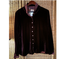 Cut Loose Womens Velvet Fitted Shirt