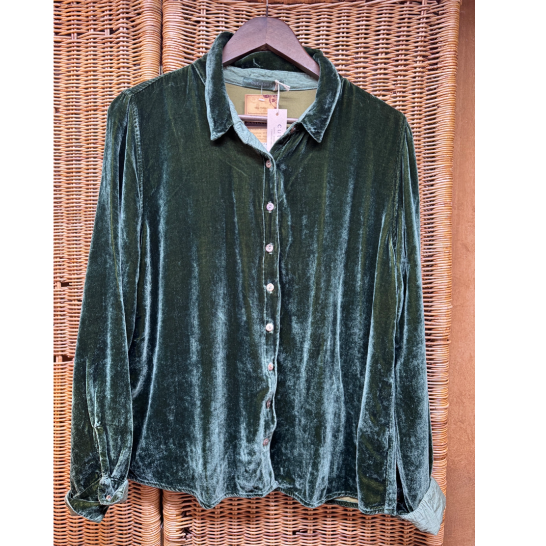 Cut Loose Womens Velvet Fitted Shirt - Bob's Outdoor