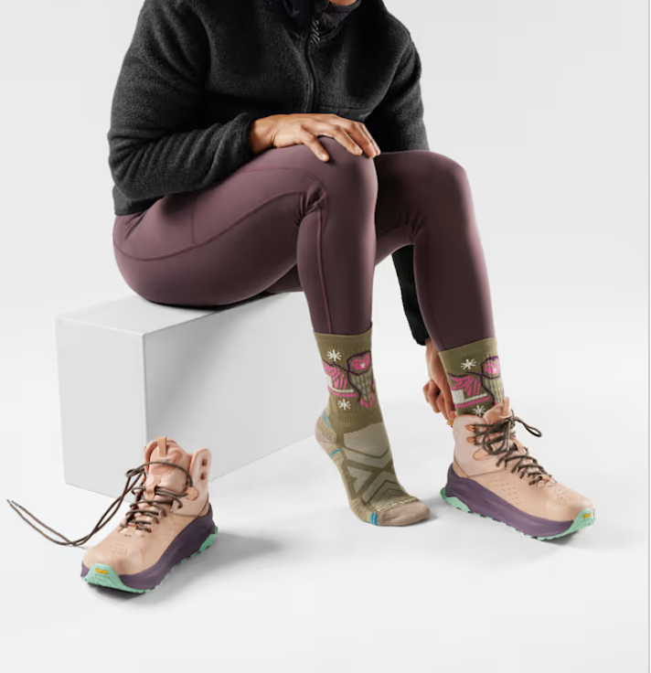 Smartwool Womens Hike Light Cushion Hoo Who Crew