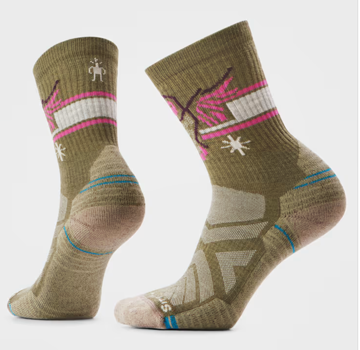 Smartwool Womens Hike Light Cushion Hoo Who Crew - Bob's Outdoor