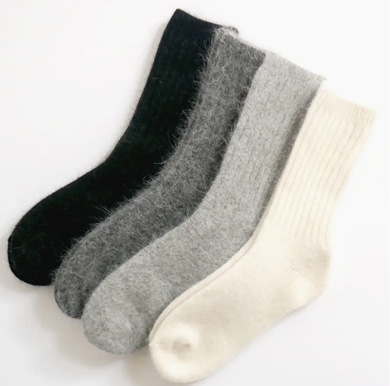 ELMNTL Super Soft Angora Wool Socks - Bob's Outdoor