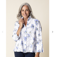 Habitat Womens Crinkle Cotton Wildflowers Jacket - Bob's Outdoor