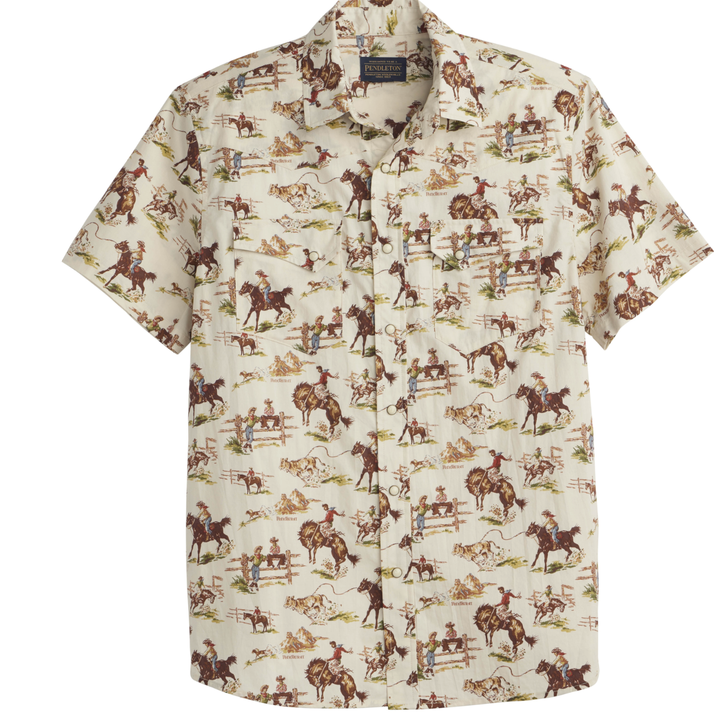 Pendleton Mens Laramie Short Sleeve Shirt - Bob's Outdoor