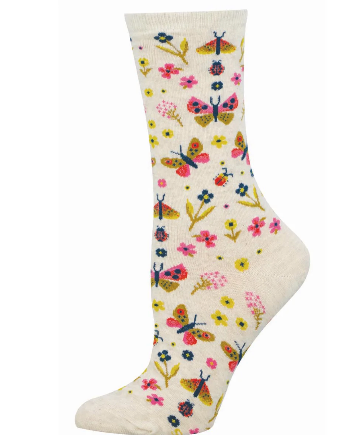 Socksmith Womens Butterfly Floral