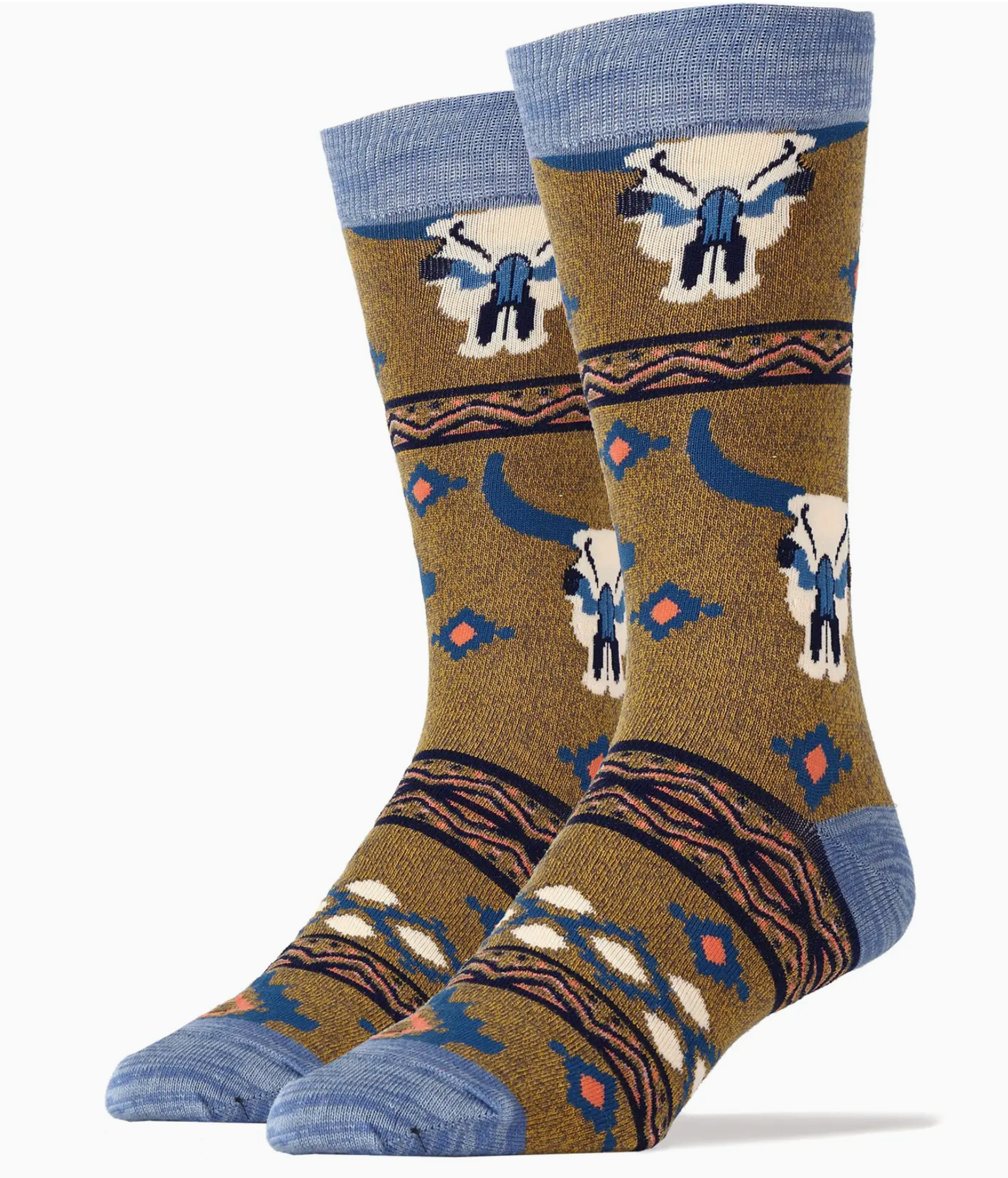 Mens Long Horn Summer Cotton Socks
