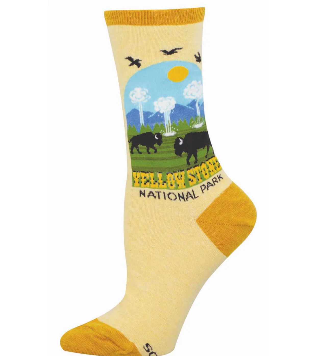 Socksmith Womens Yellowstone National Park Socks - Bob's Outdoor