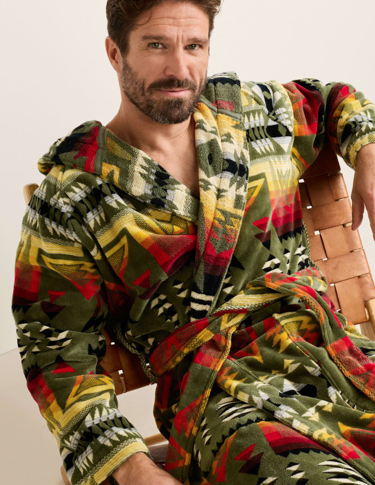 Pendleton Cotton Terry Velour Robe - Bob's Outdoor