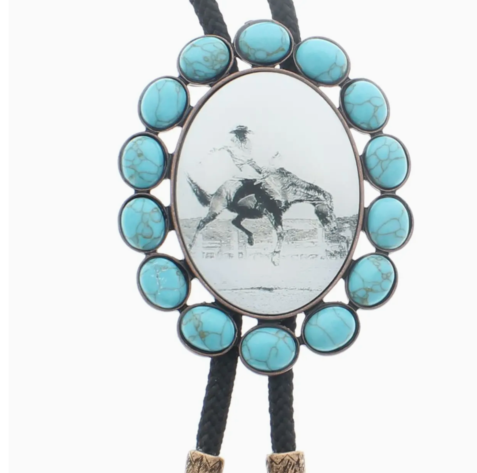 HHH Cowboy Bronc Rider Bolo