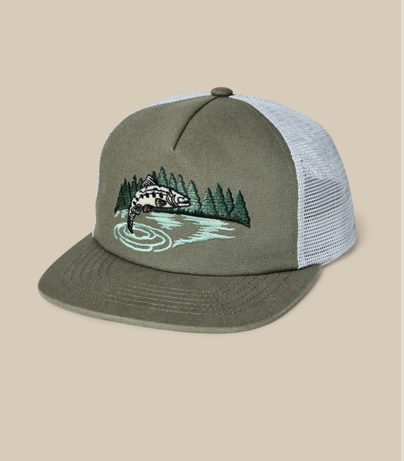 Filson Trout Trucker Mesh Cap - Bob's Outdoor