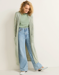 Pendleton Womens Textured Cotton Duster Sweater - Bob's Outdoor