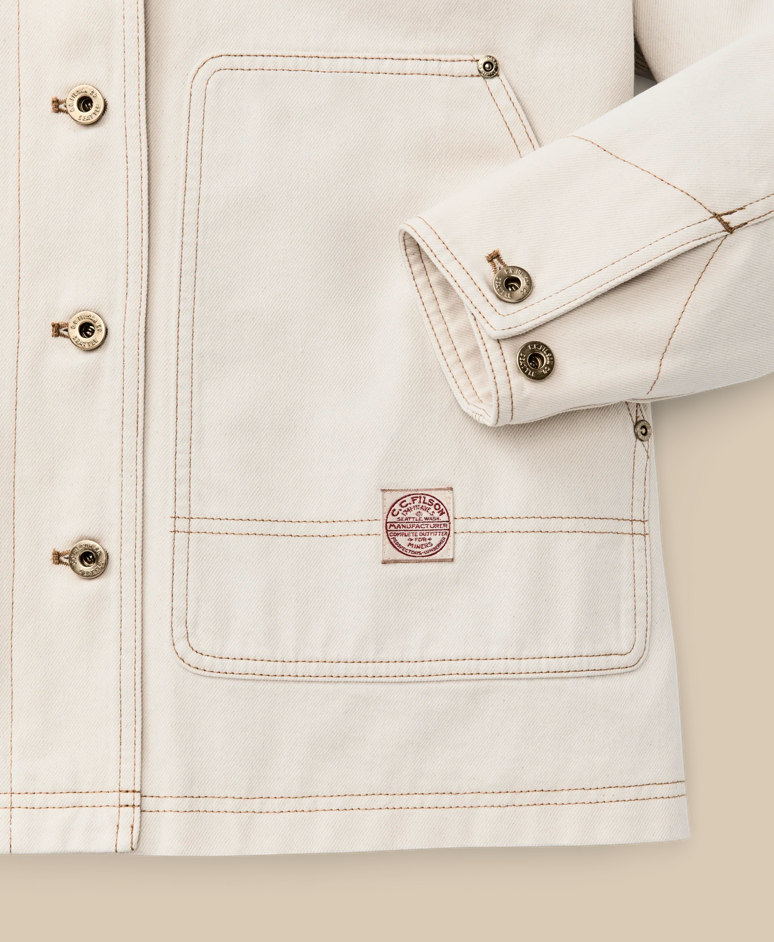 Filson Womens 11 -oz Denim Barn Coat - Bob's Outdoor