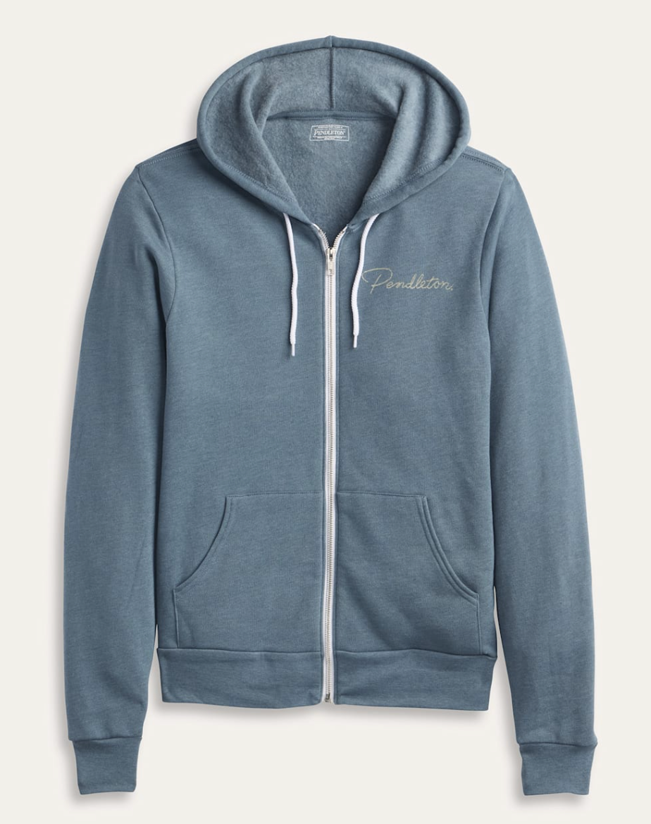 Pendleton Womens Western Graphic Zip Hoodie