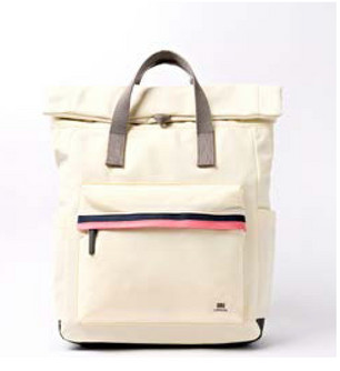 ORI Canfield B Medium Recycled Nylon Bag - Wax Paper Stripe