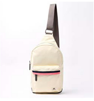 ORI Willesden B Crossbody Recycled Nylon Bag - Wax Paper Stripe
