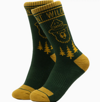 Landmark Smokey Emblem Sock