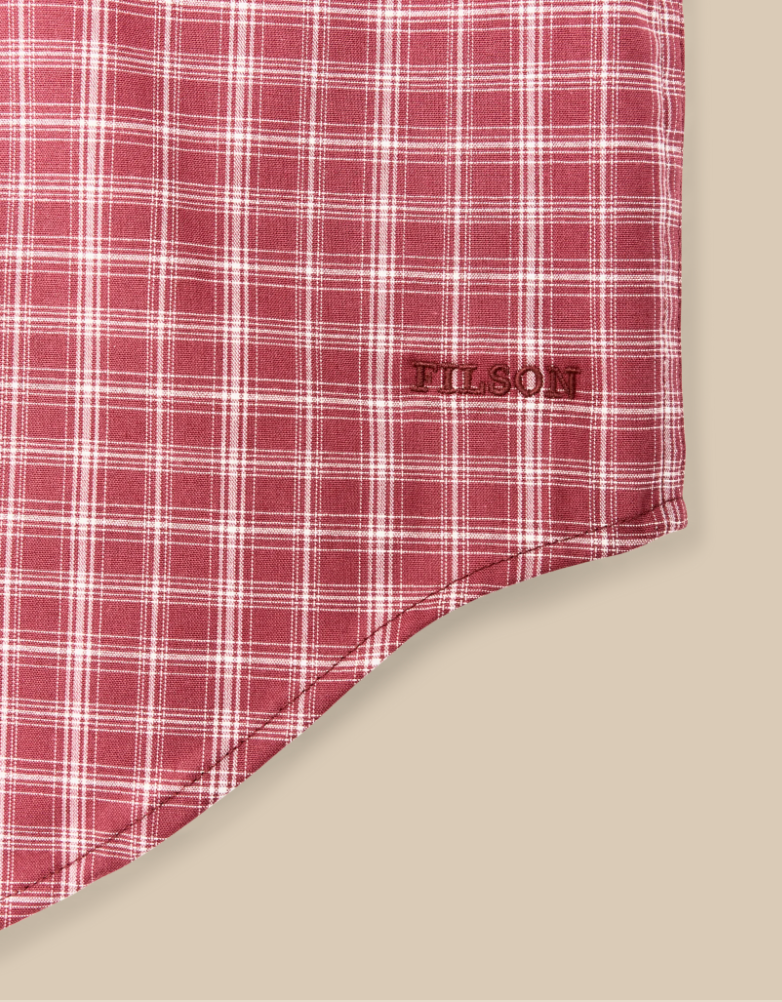 Filson Mens Short Sleeve Twin Lakes Sport Shirt