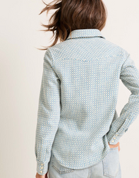Pendleton Womens Textured Wool Gambler Shirt