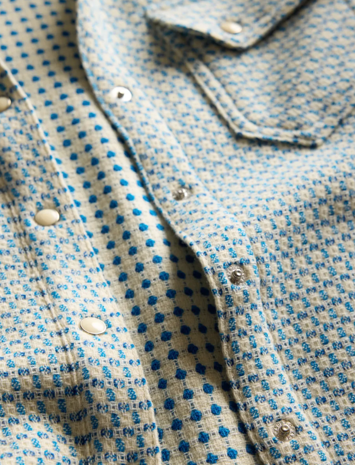 Pendleton Womens Textured Wool Gambler Shirt