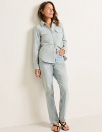 Pendleton Womens Textured Wool Gambler Shirt